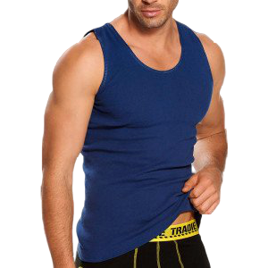 Tradies Big Fella Singlet in Navy